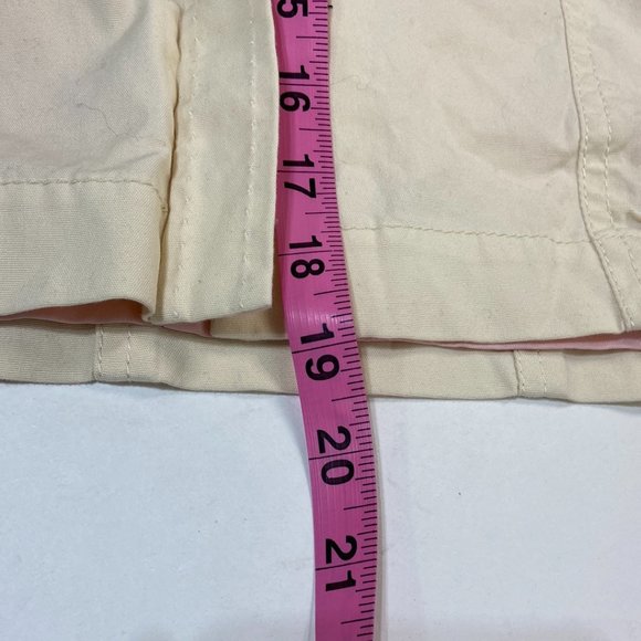 Tommy Hilfiger Women's Button-Down Y2K Skirt Yellow - Size 6 - Picture 6 of 6